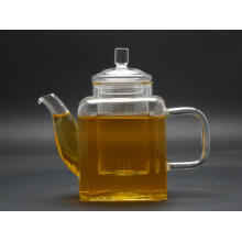 Model Gt031 Glass Tea Pot with Filter Glass Jar